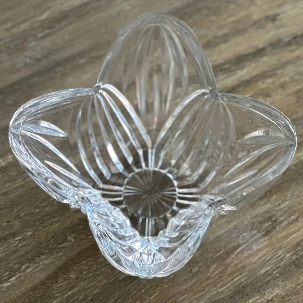 Mikasa San Larenz Crystal Glass Bowl Reamer Elegant Server Kitchenware‎